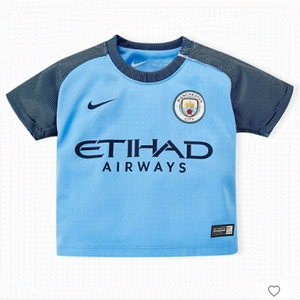 NIKE MANCHESTER CITY Etihad Airways Jersey Preschool Dri Fit